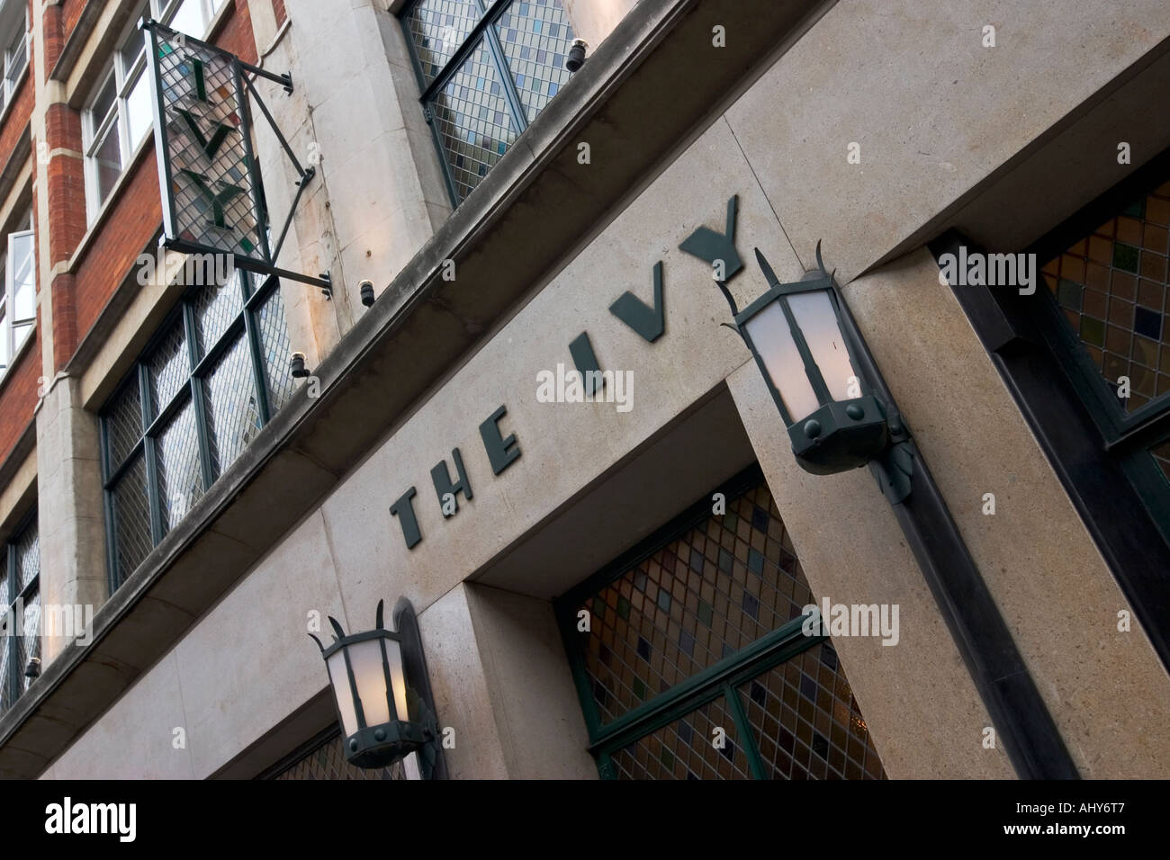 Die Ivy Restaurant Covent Garden in London Stockfoto
