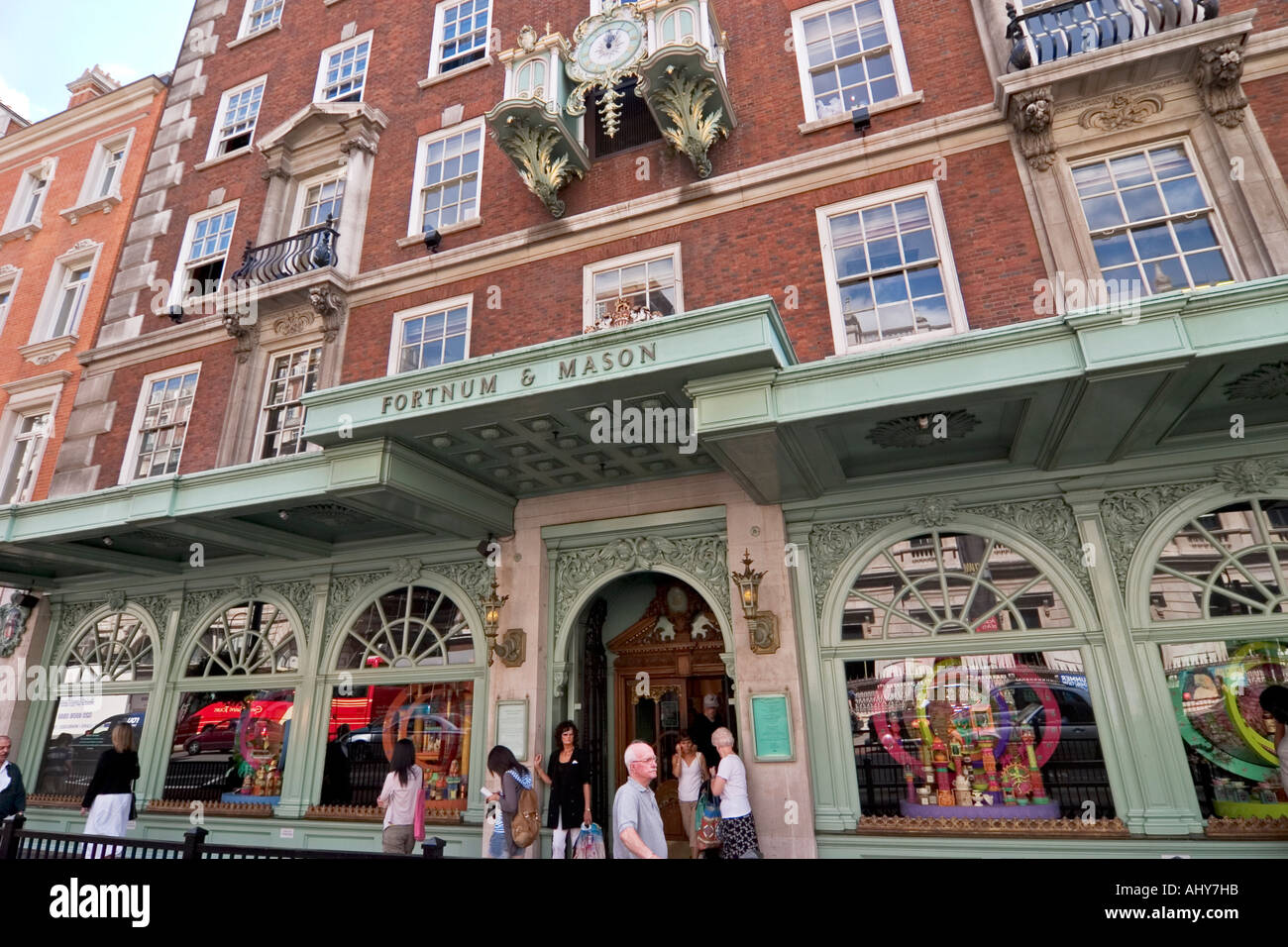 Fortnum Mason Lebensmittelgeschäft am Piccadilly London Stockfoto