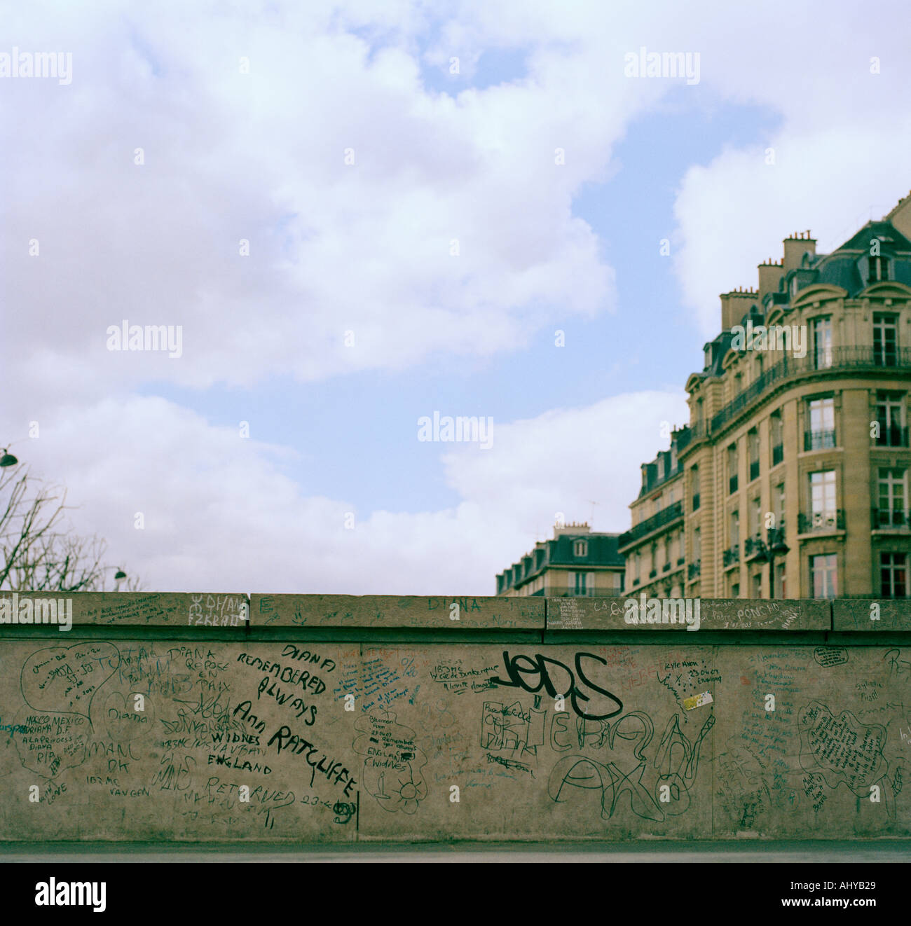 Prinzessin Diana an der Pont del Alma Brücke Unterführung in der Stadt von Paris In Frankreich In Europa Stockfoto