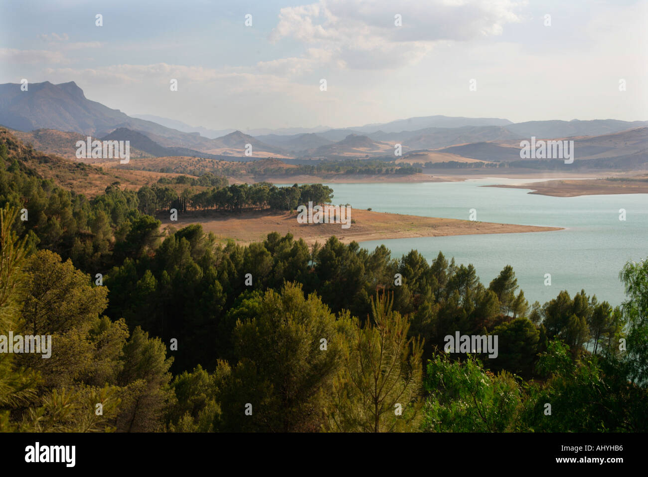 Desfiladero de Los Gaitanes Nationalpark Andalusien Stockfoto