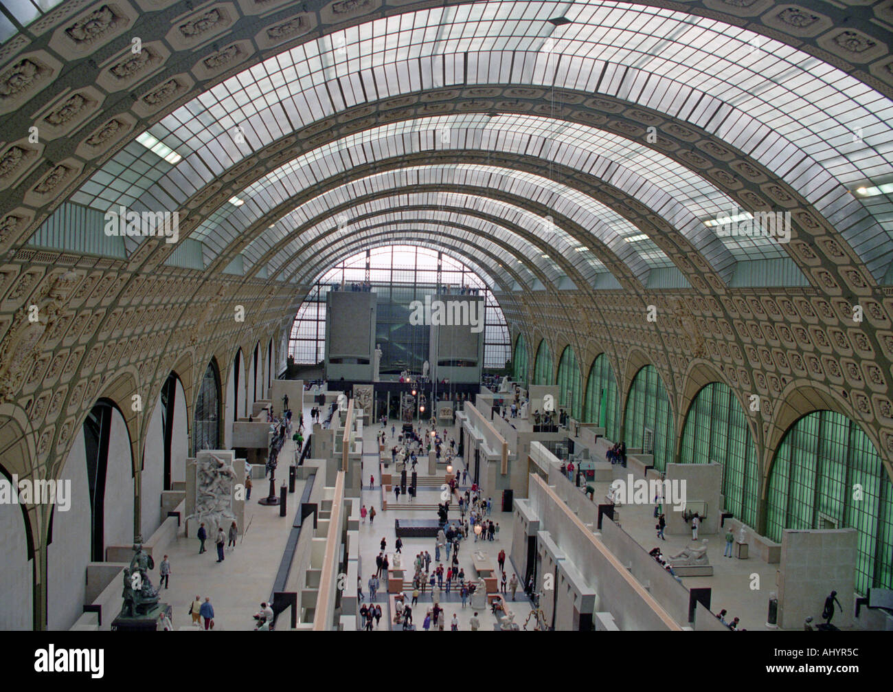 Musée D' Orsay, Paris. Innenraum. Stockfoto