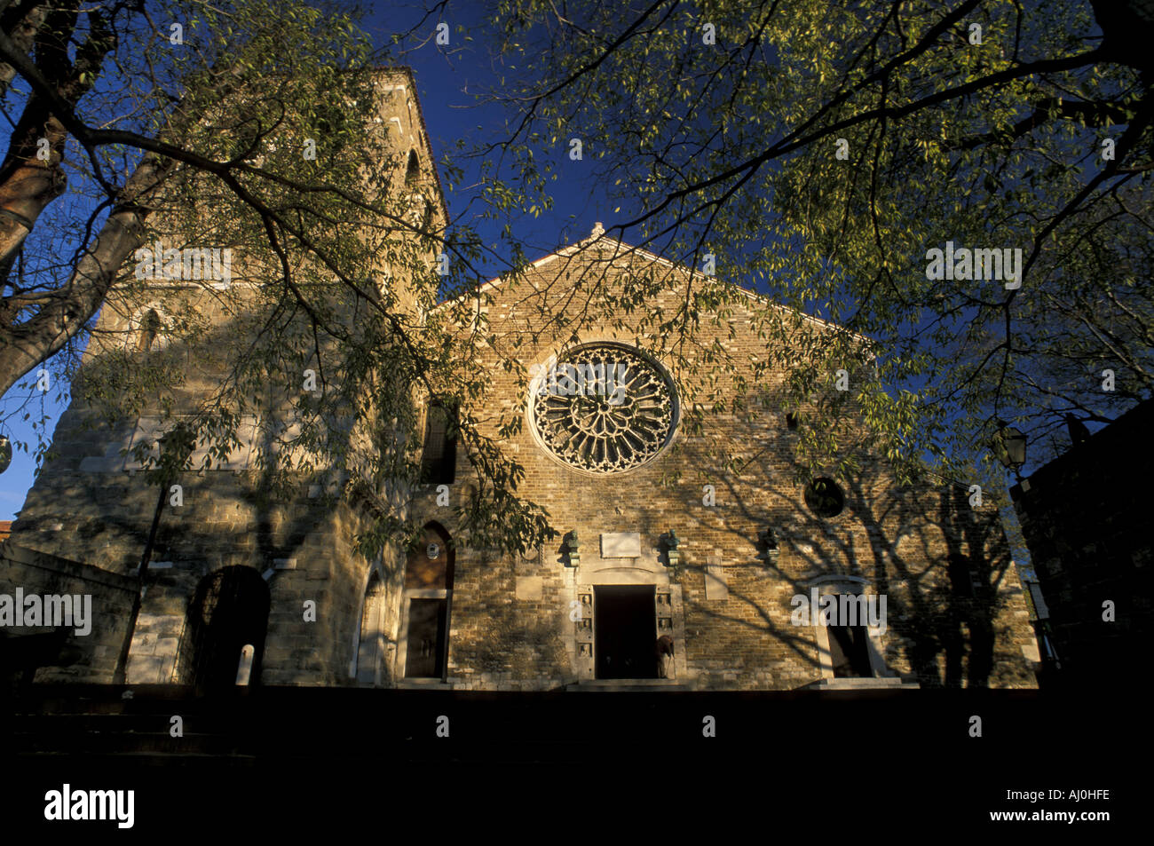 Kathedrale von Triest Friaul-Julisch Venetien Italien Stockfoto