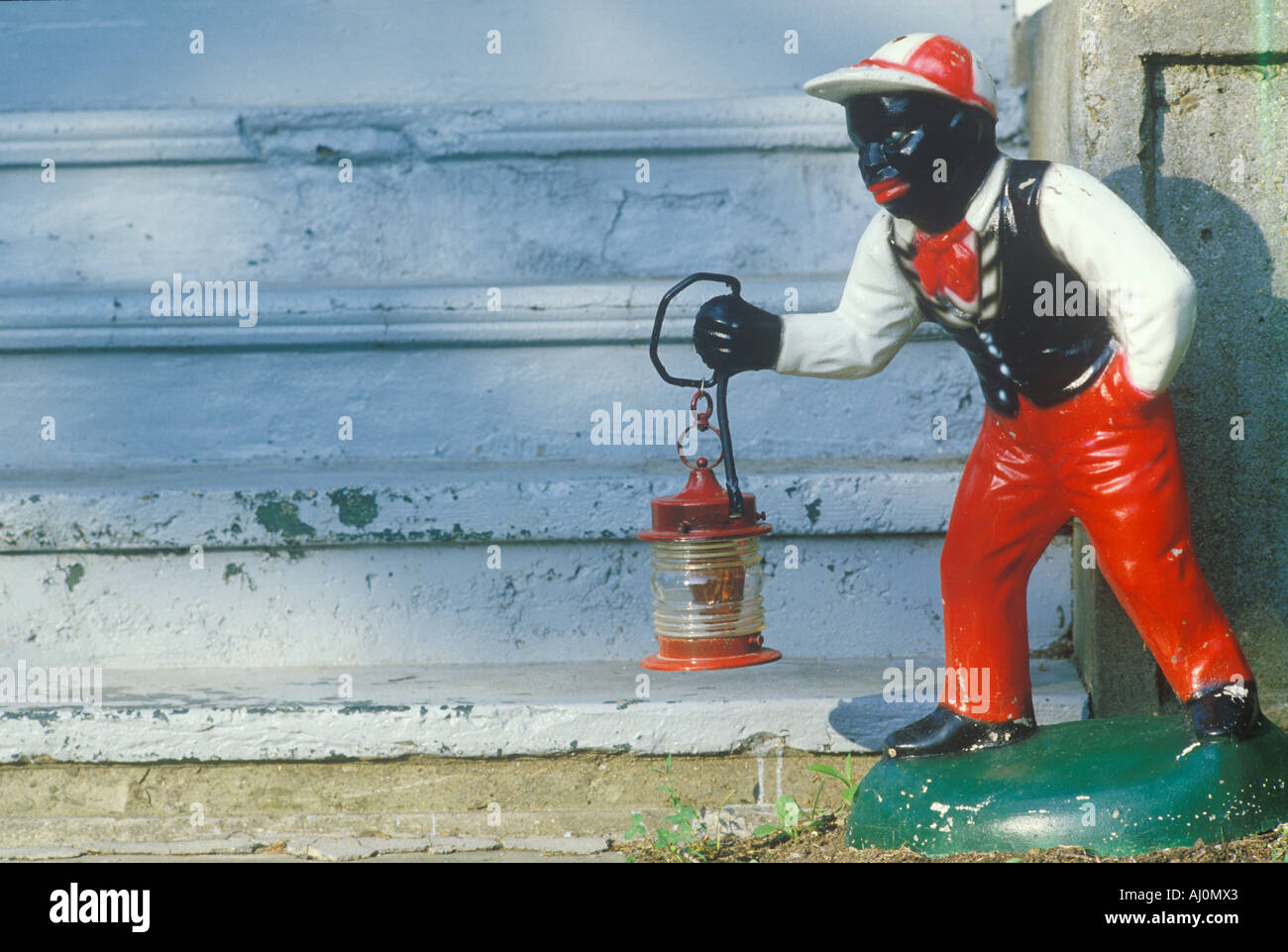 Rasen-Jockey-Westfield-NY Stockfoto