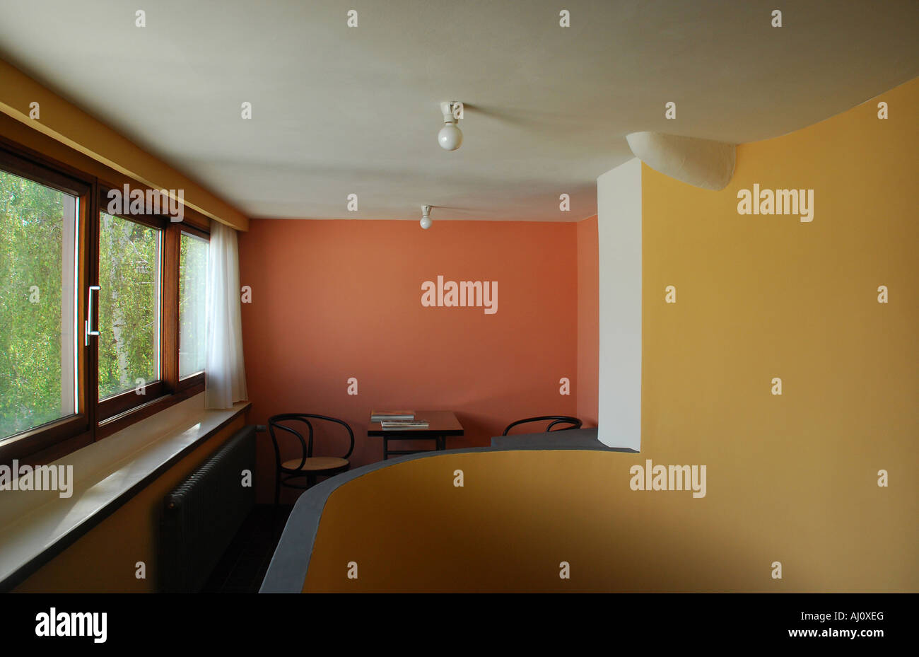 Innenraum Musterwohnung Im Haus Des Architekten Le Corbusier