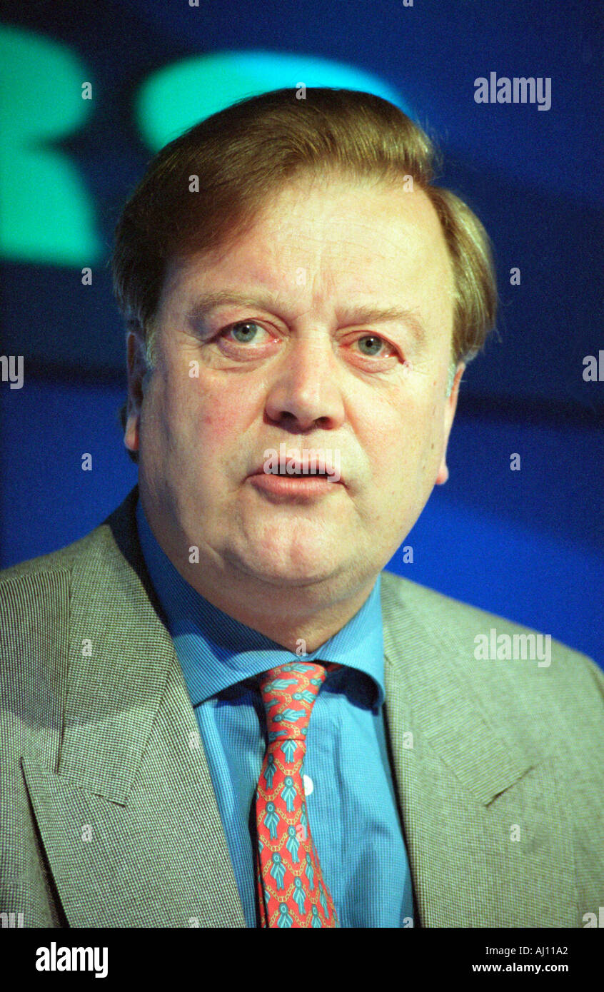 Kenneth Clarke tory mp für rushcliffe portrait Sept. 2001 Stockfoto