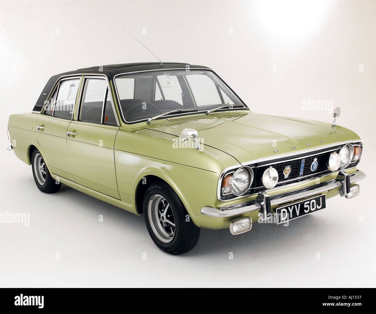 1970 Ford Cortina 1600E Mk2 Stockfoto
