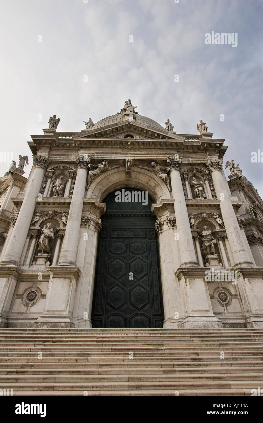 Santa Maria della Salute Kirche Dorsoduro Venedig Italien Stockfoto
