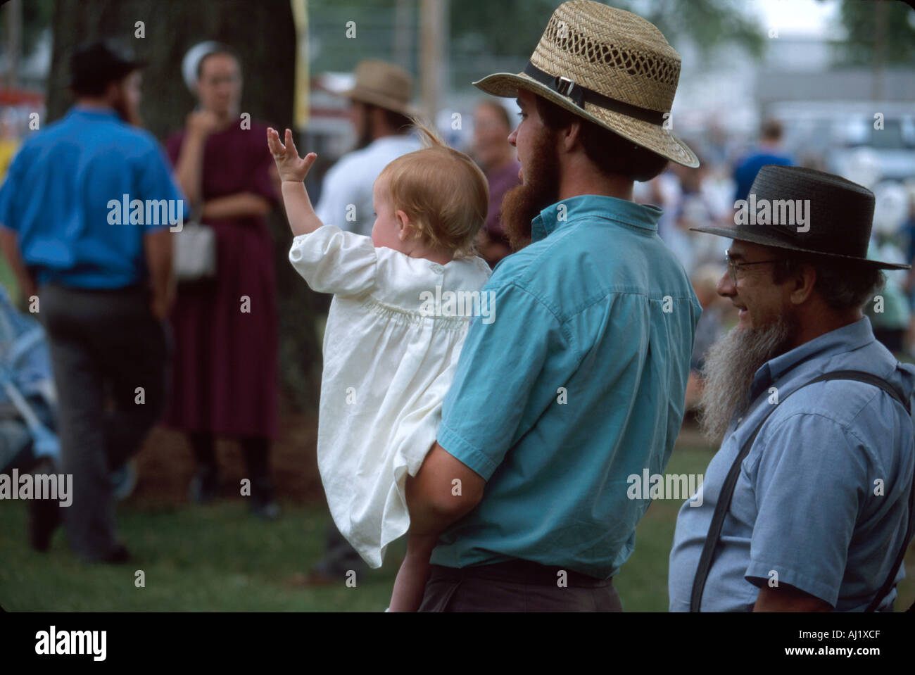 Ohio OH Midwest Apple Creek Johnny Appleseed Homecoming Festival Festivals feiern faire Aktivitäten der weltgrößte Amish Dutch Mennonite Stockfoto