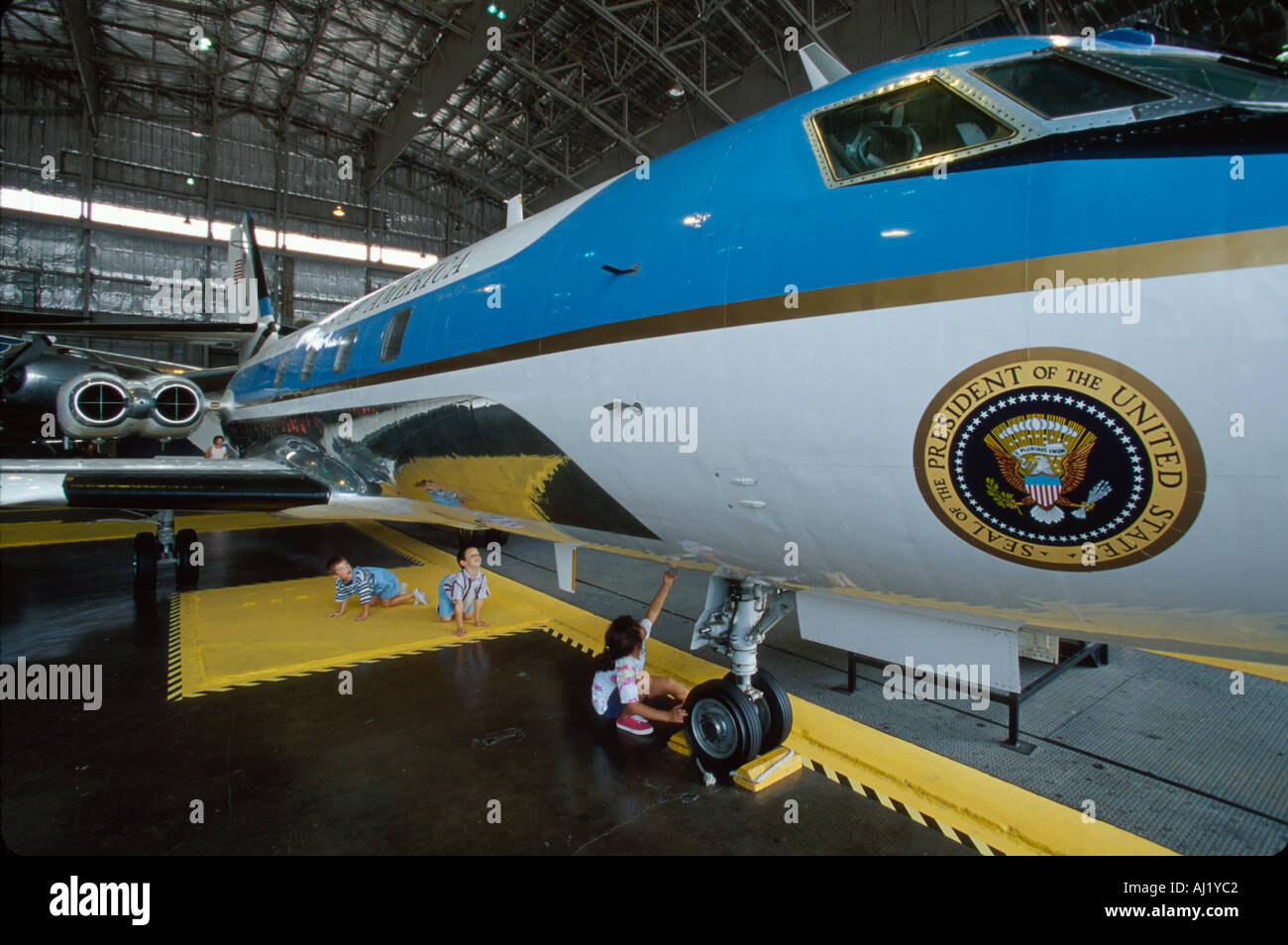 Ohio Wright Patterson Air Force Base United States Air Force Museum,Geschichte,Ausstellungsausstellung Sammlung,fördern,Produktprodukte Verkauf,collec Stockfoto