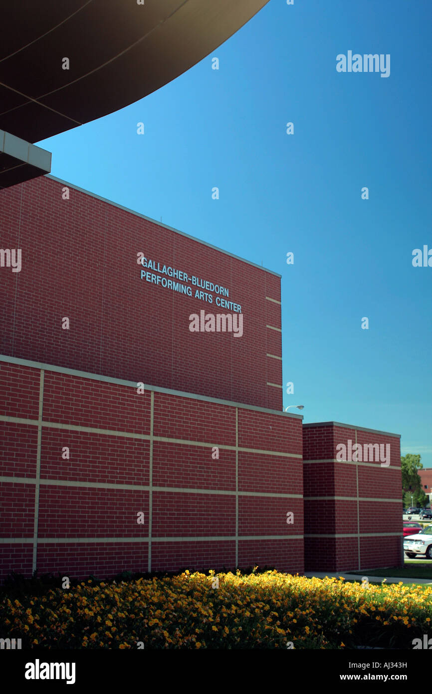 Gallagher Bluedorn Performing Arts Center University of Northern Iowa Stockfoto