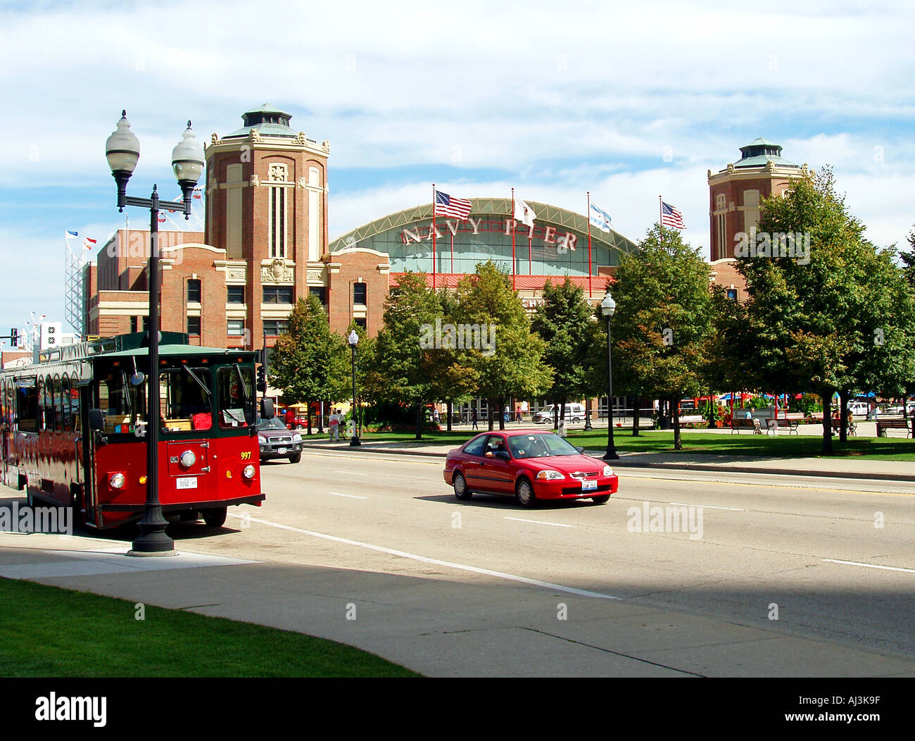 Chicago Navy Pier Stockfoto