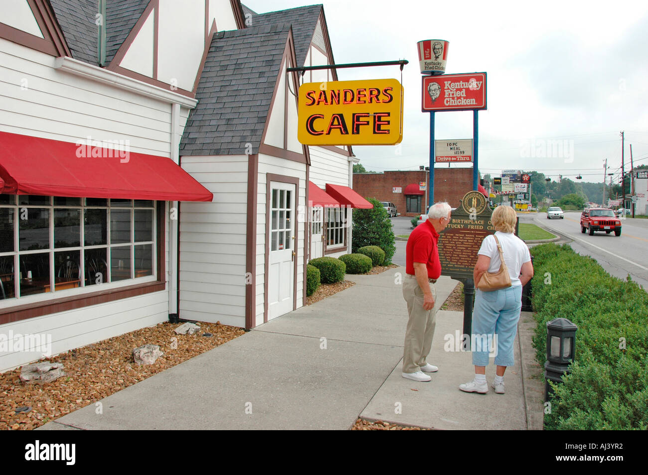 Erste KFCRestaurant von Kentucky Colonel Harland Sanders in Corbin KY
