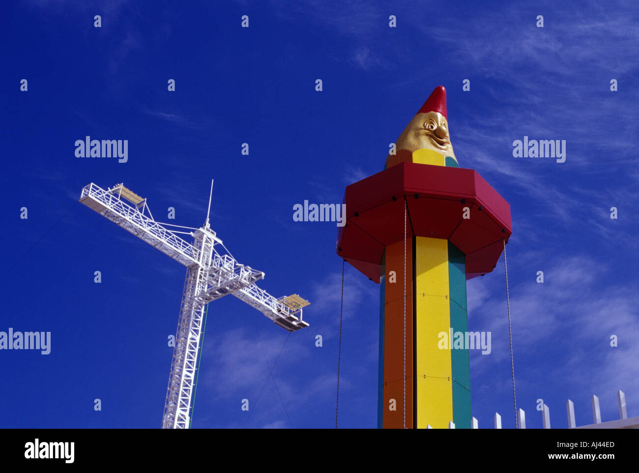 Sky Park Teneriffa Türme Bungee-Jumping Stockfotografie - Alamy