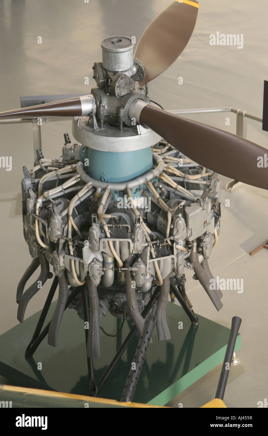 Null Fighter Aircraft Engine Sakae angezeigt bei Yamato Museum Kure Hiroshima Japan Stockfoto