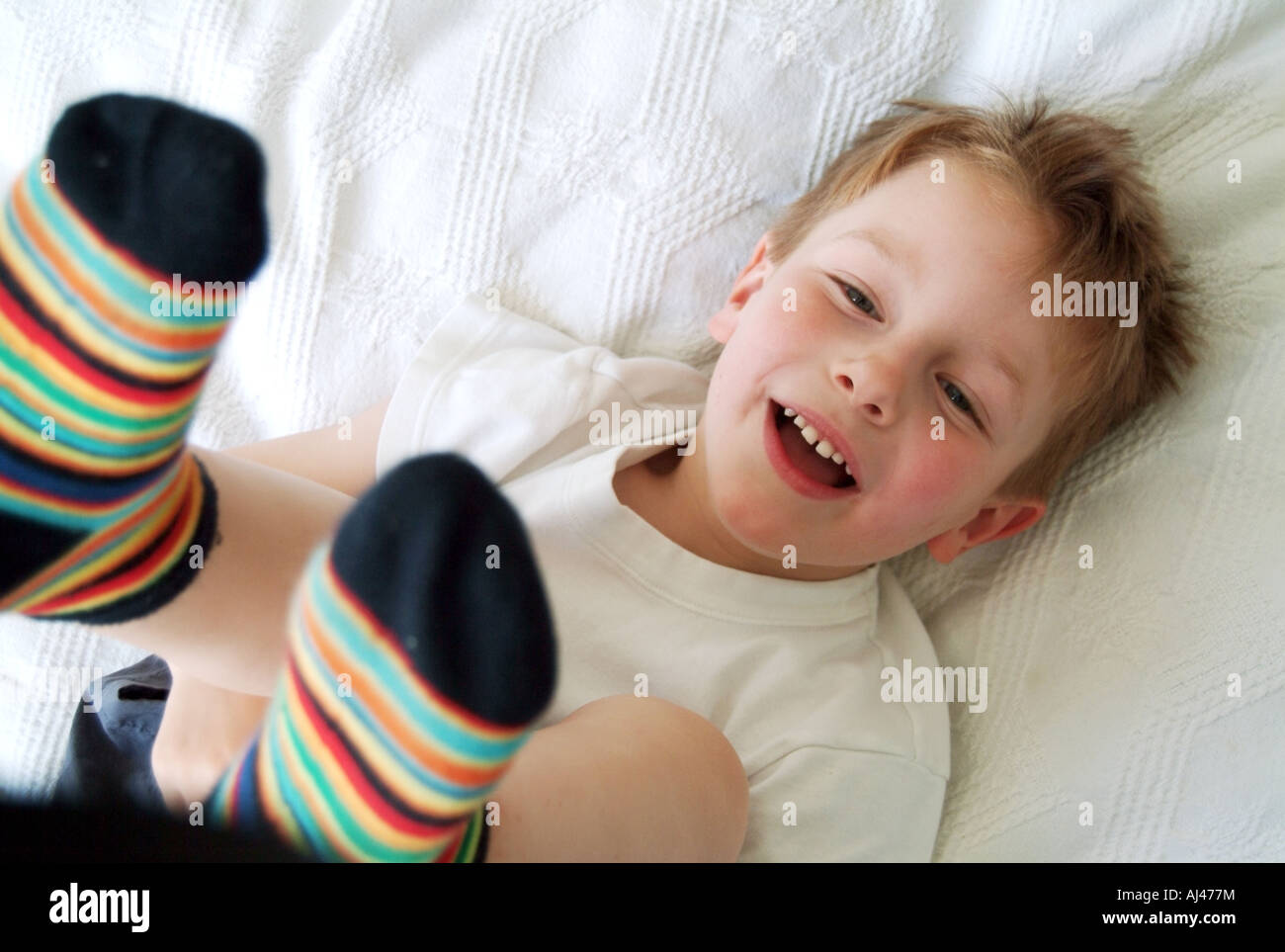 Rau und Wäschetrockner Stockfoto