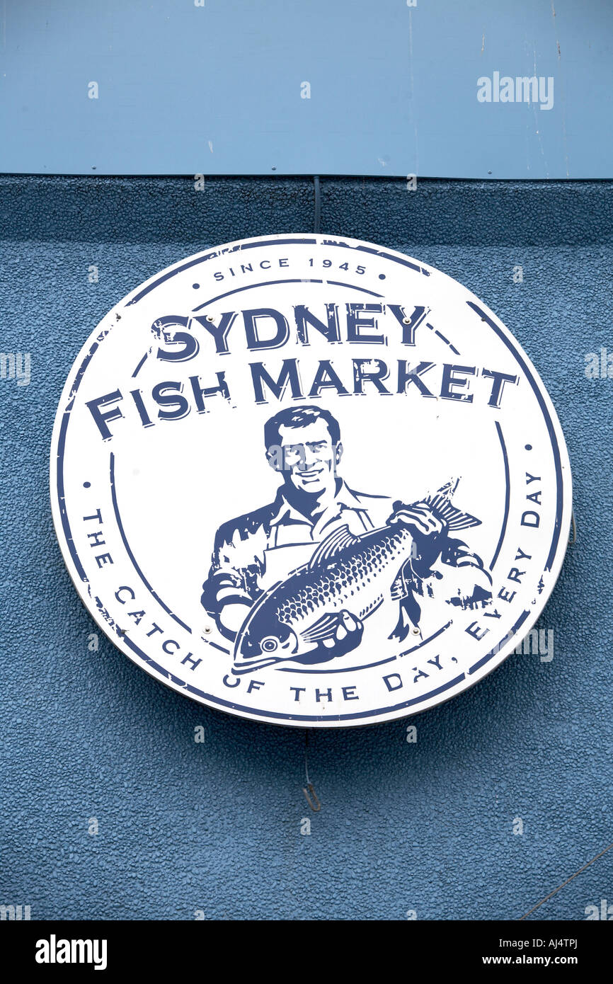 Sydney Fischmarkt Fisch Markt Sydney New South Wales NSW Australia Stockfoto