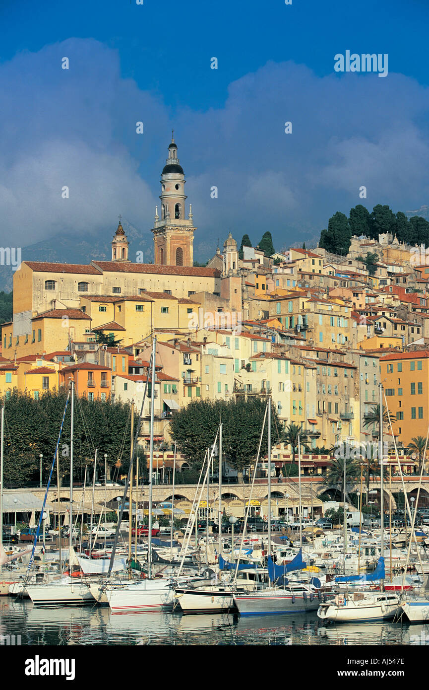 Menton-Cote D Azur Frankreich Stockfoto