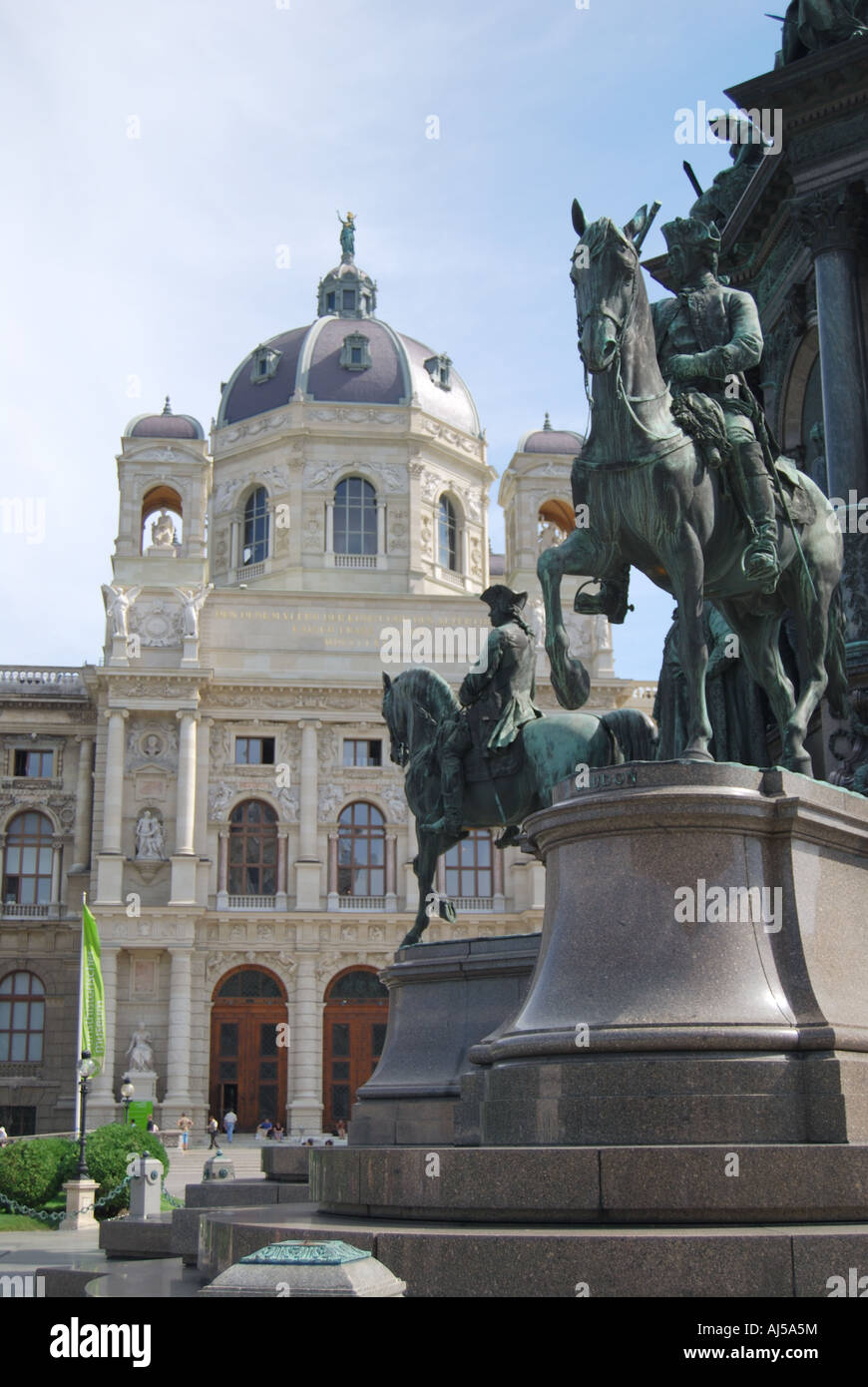 Kunst und Natural History Museum, Maria-Theresien-Platz, Wien, Wein, Republik Österreich Stockfoto