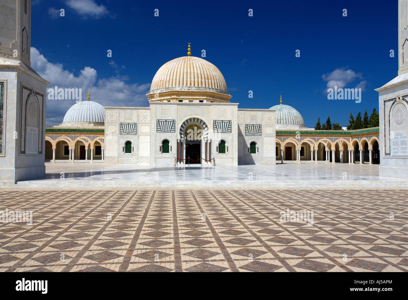 Habib Bourguiba Mausoleum in Monastir, Tunesien Stockfoto