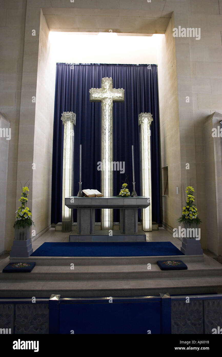 Dies ist eine Serie von Fotografien, die in Jersey, Kanalinseln UK St. Matthäus Kirche in Jersey (The Glass Church) Stockfoto