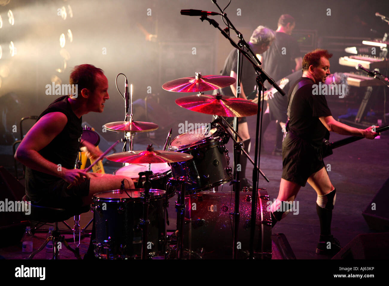 Devo beim Meltdown Festival, Royal Festival Hall, London, 19th. Juni 2007 Stockfoto