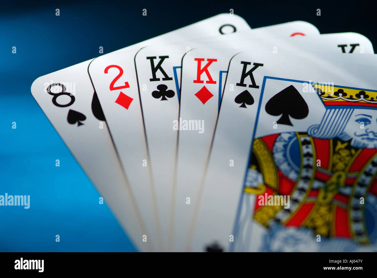 drei einer Art Stockfoto