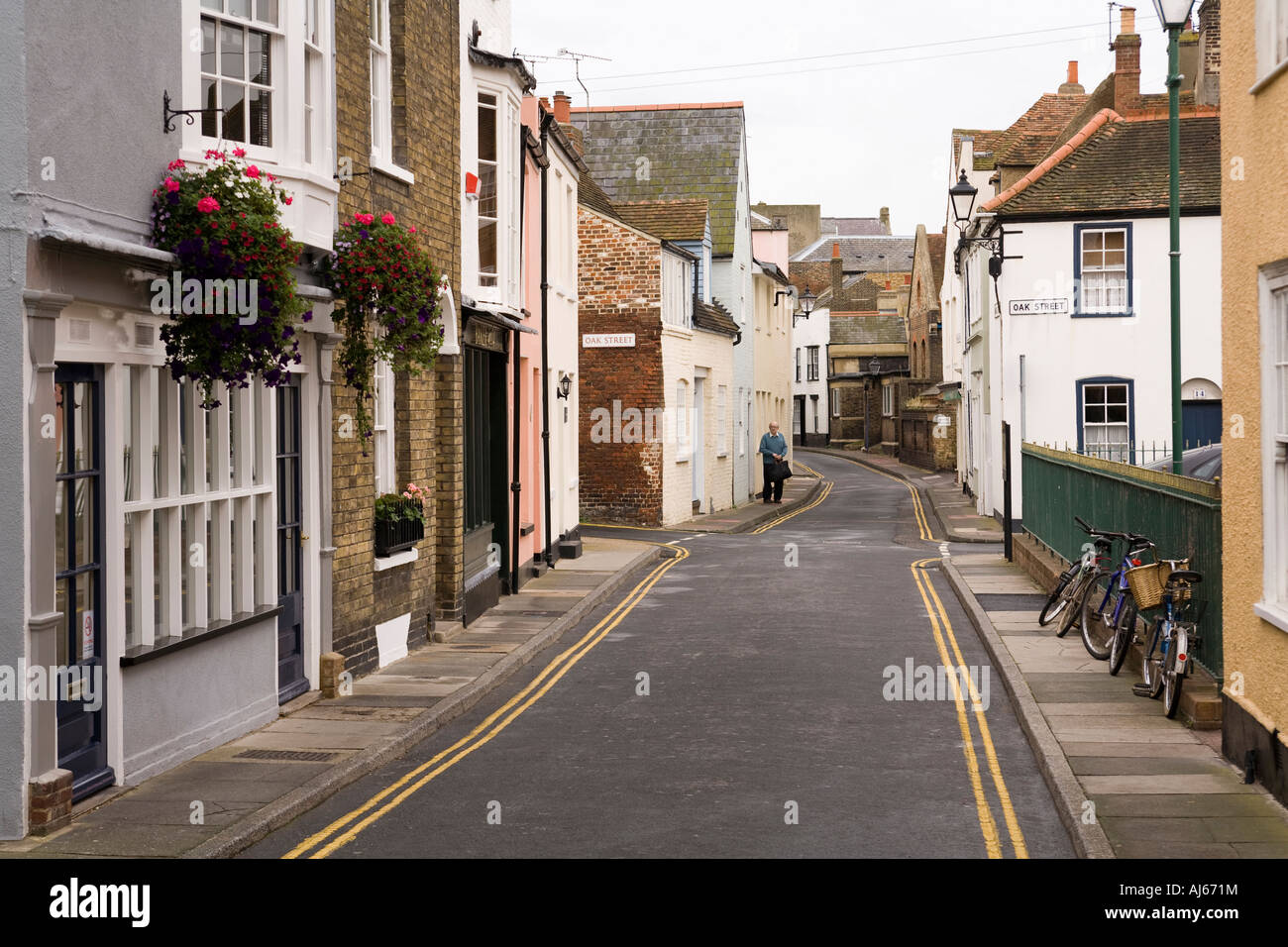 UK-Kent Deal Altstadt Middle Street Stockfoto