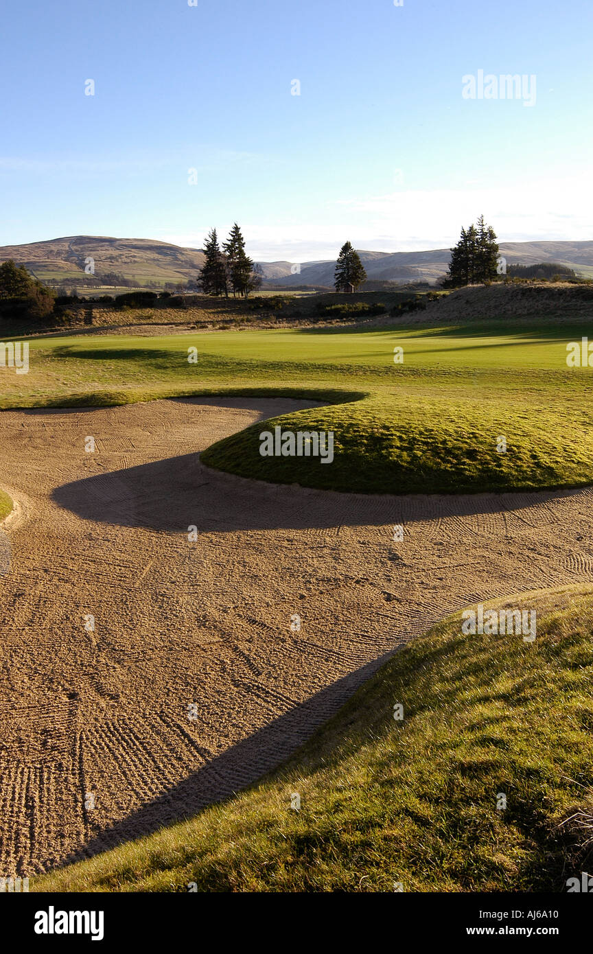 Golfplatz Gleneagles, Schottland, Vereinigtes Königreich Stockfoto