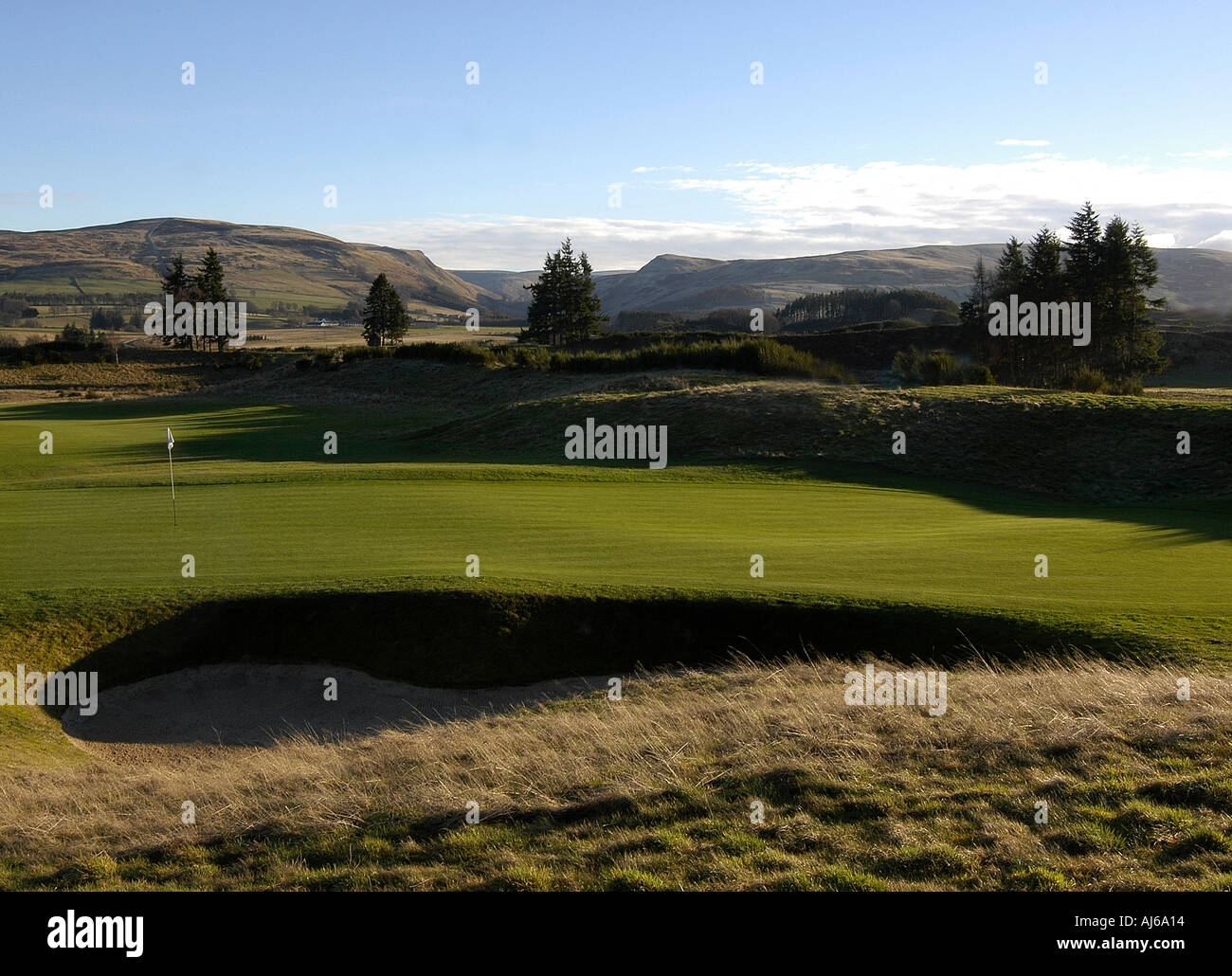 Golfplatz Gleneagles, Schottland, Vereinigtes Königreich Stockfoto