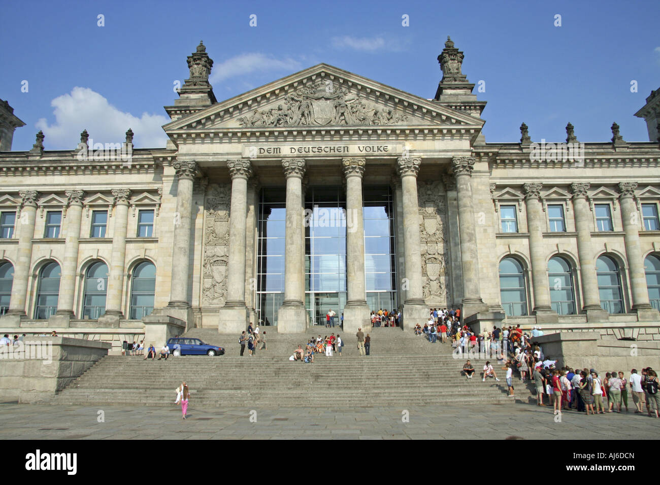 Reichstagsgebäude, deutschen Reichstag in Berlin, Deutschland, Berlin Stockfoto