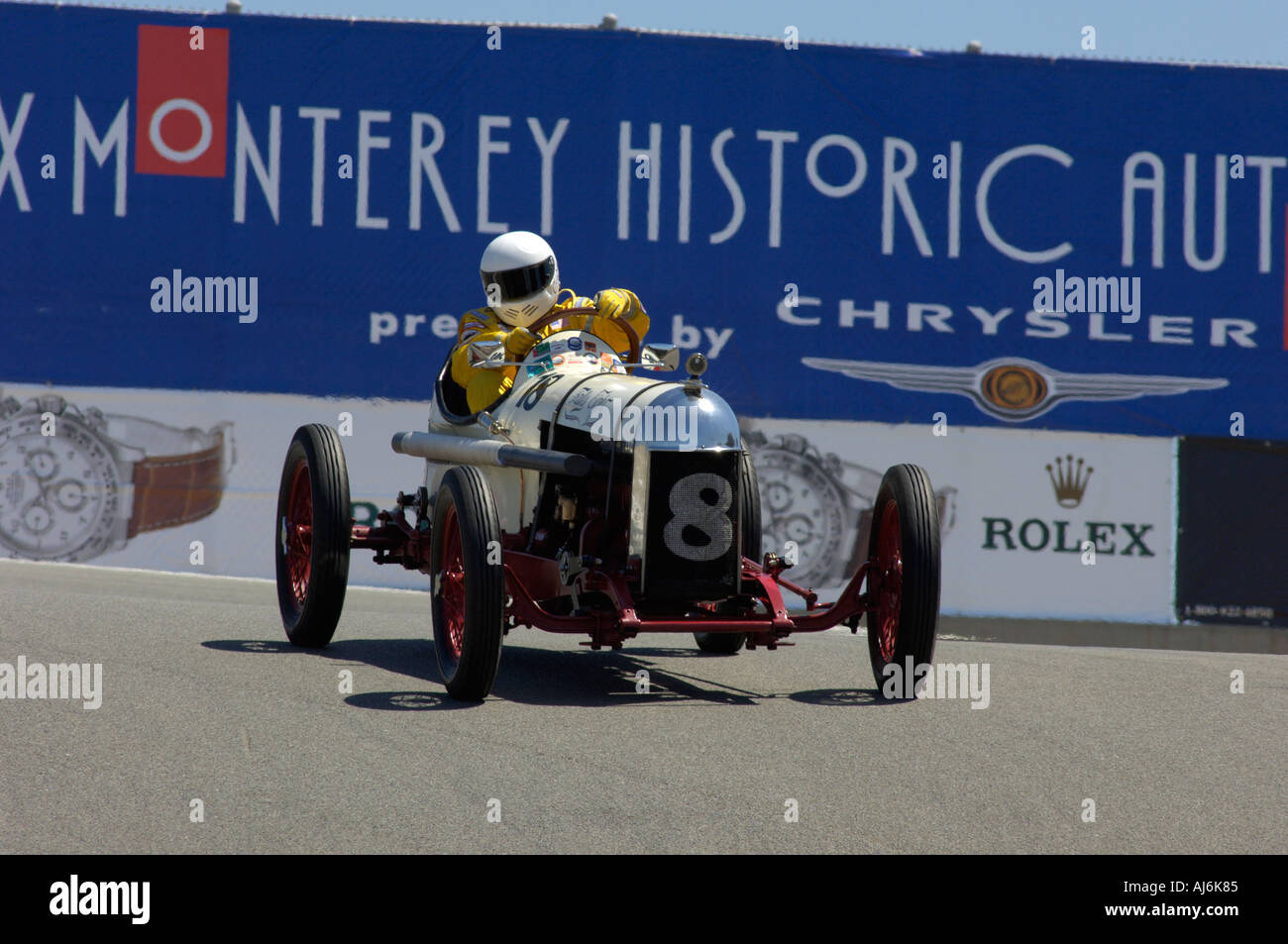 Carla Marvin Rennen ihr 1920 fällt acht auf der 32. Rolex Monterey Historic Automobil Rennen 2005 Stockfoto