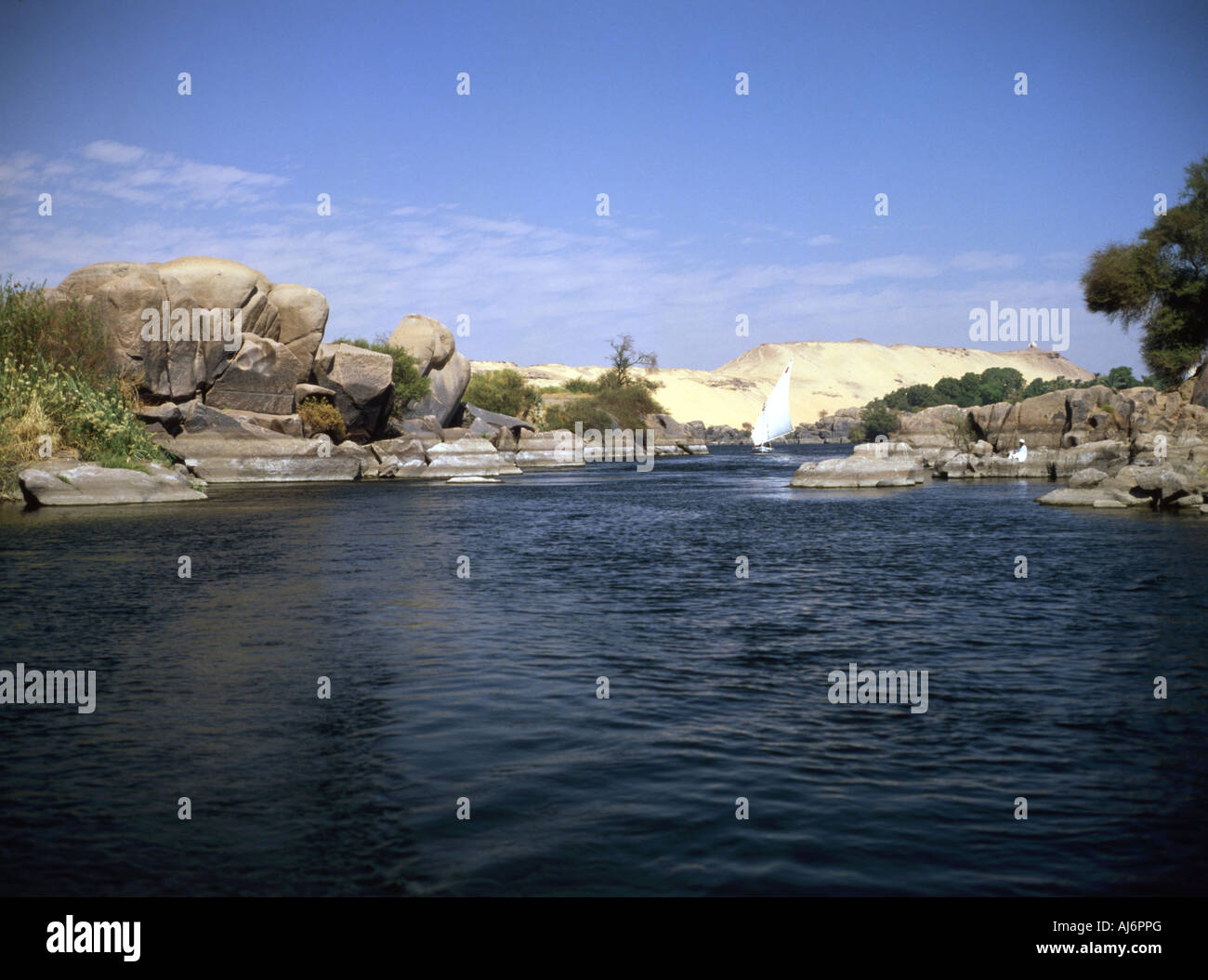 Elephant Island, Assuan, Ägypten Stockfoto