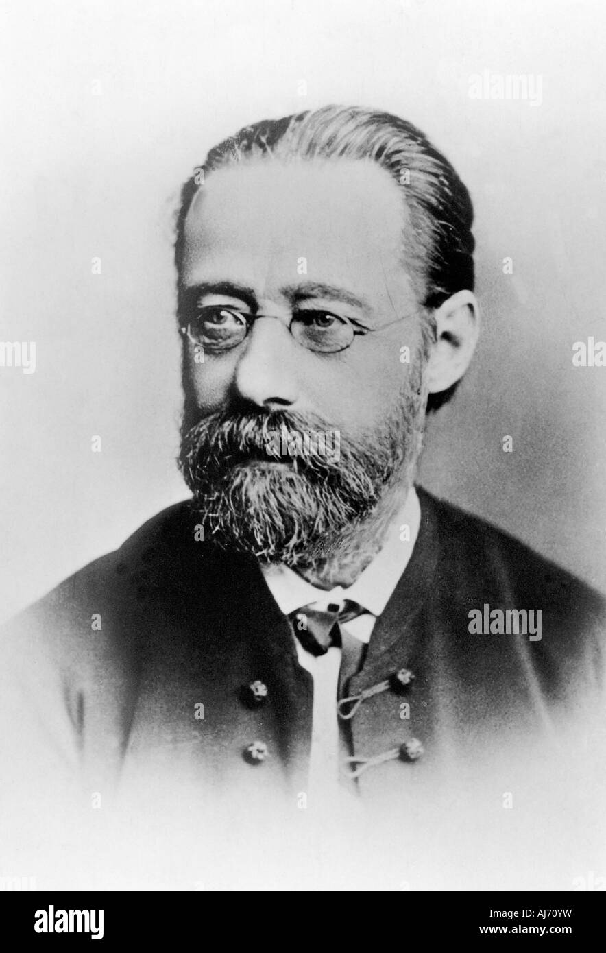 BEDRICH SMETANA böhmische Komponist 1824 bis 1884 gilt als Begründer der tschechischen Musik Stockfoto