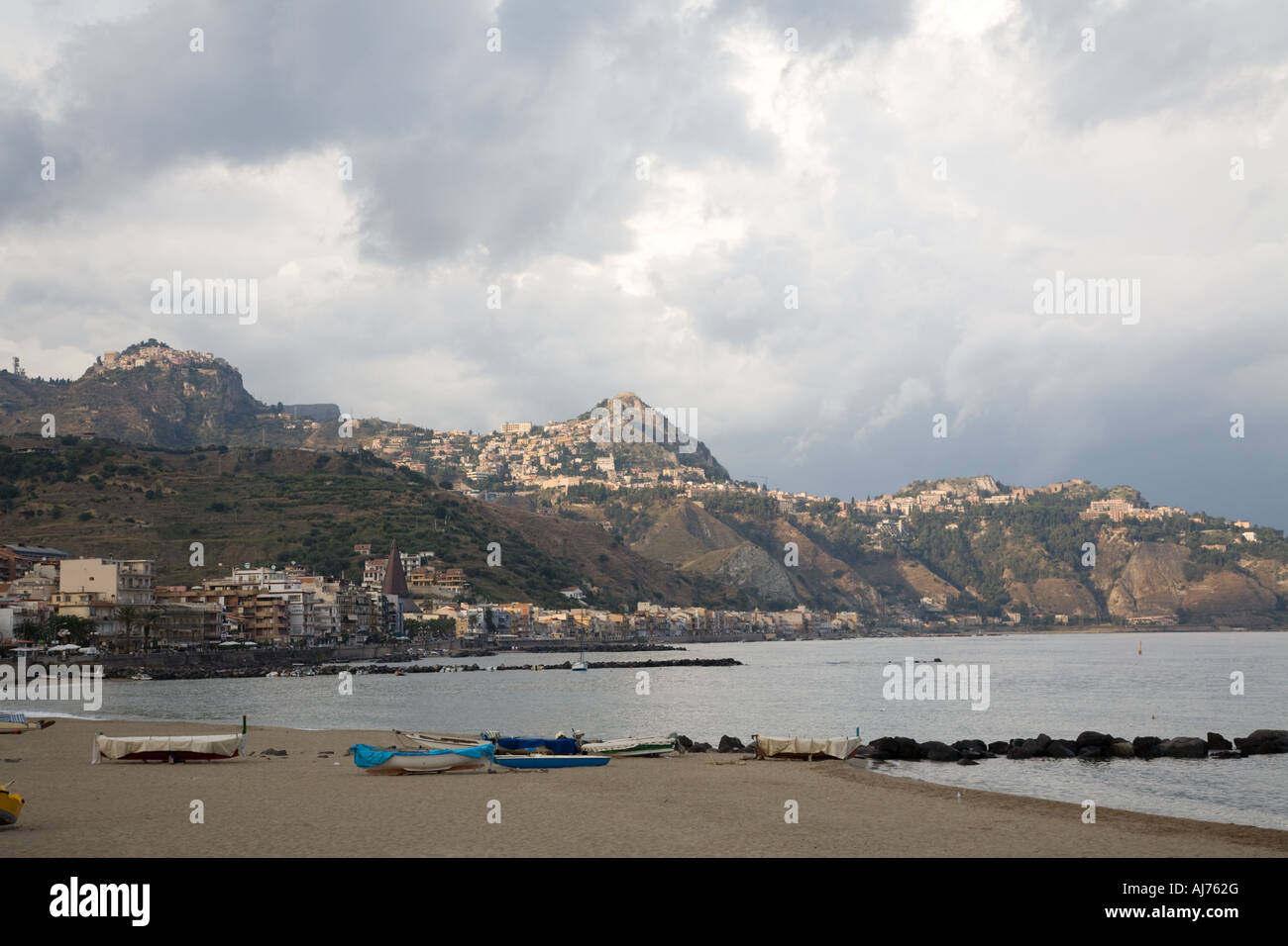 Giardini Naxos, Sizilien, Italien Stockfoto