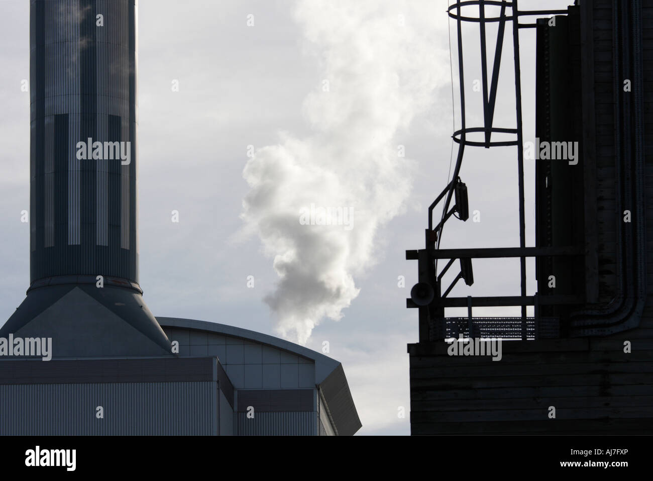 Avonmouth Raffinerie - Beschreibung Power 3 Stockfoto