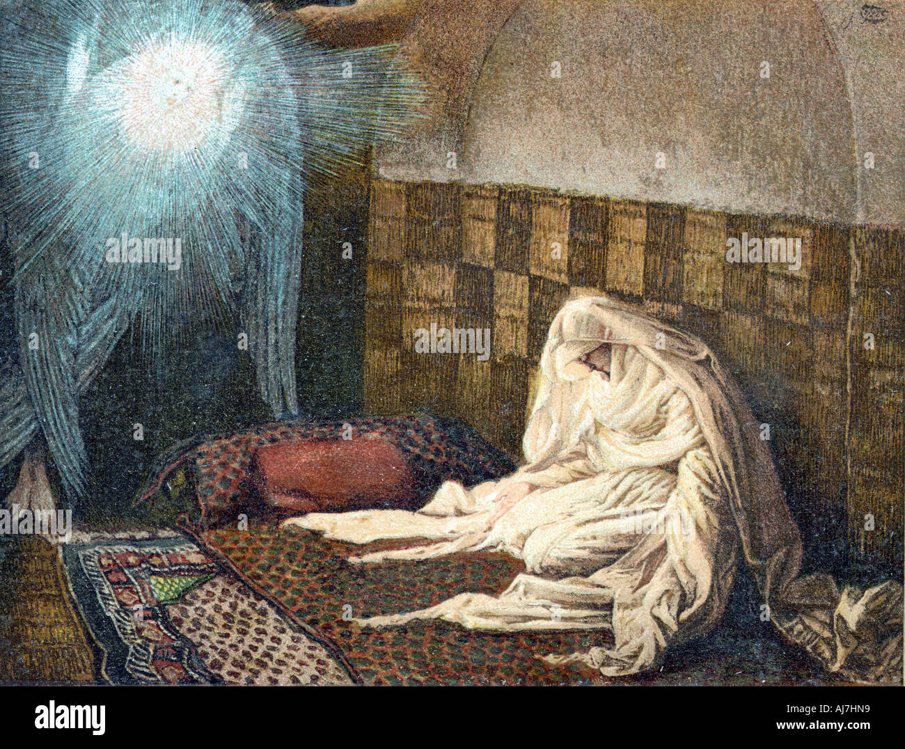 Die Verkündigung, 1897. Künstler: James Tissot Stockfoto