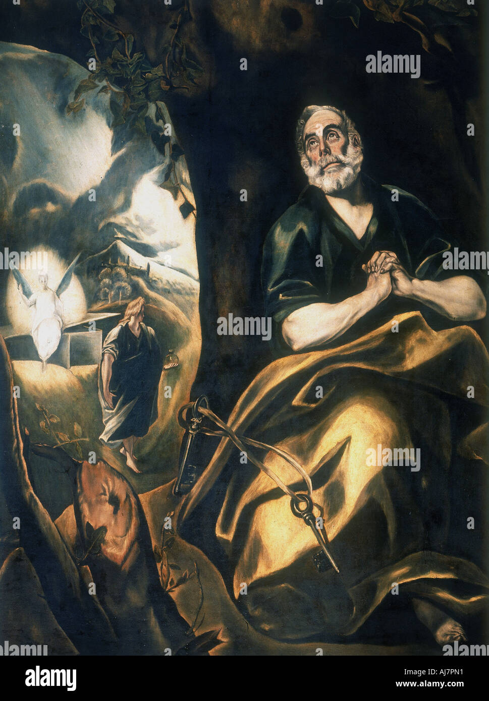 T Peter's Tränen', c 1561-1614. Artist: El Greco Stockfoto