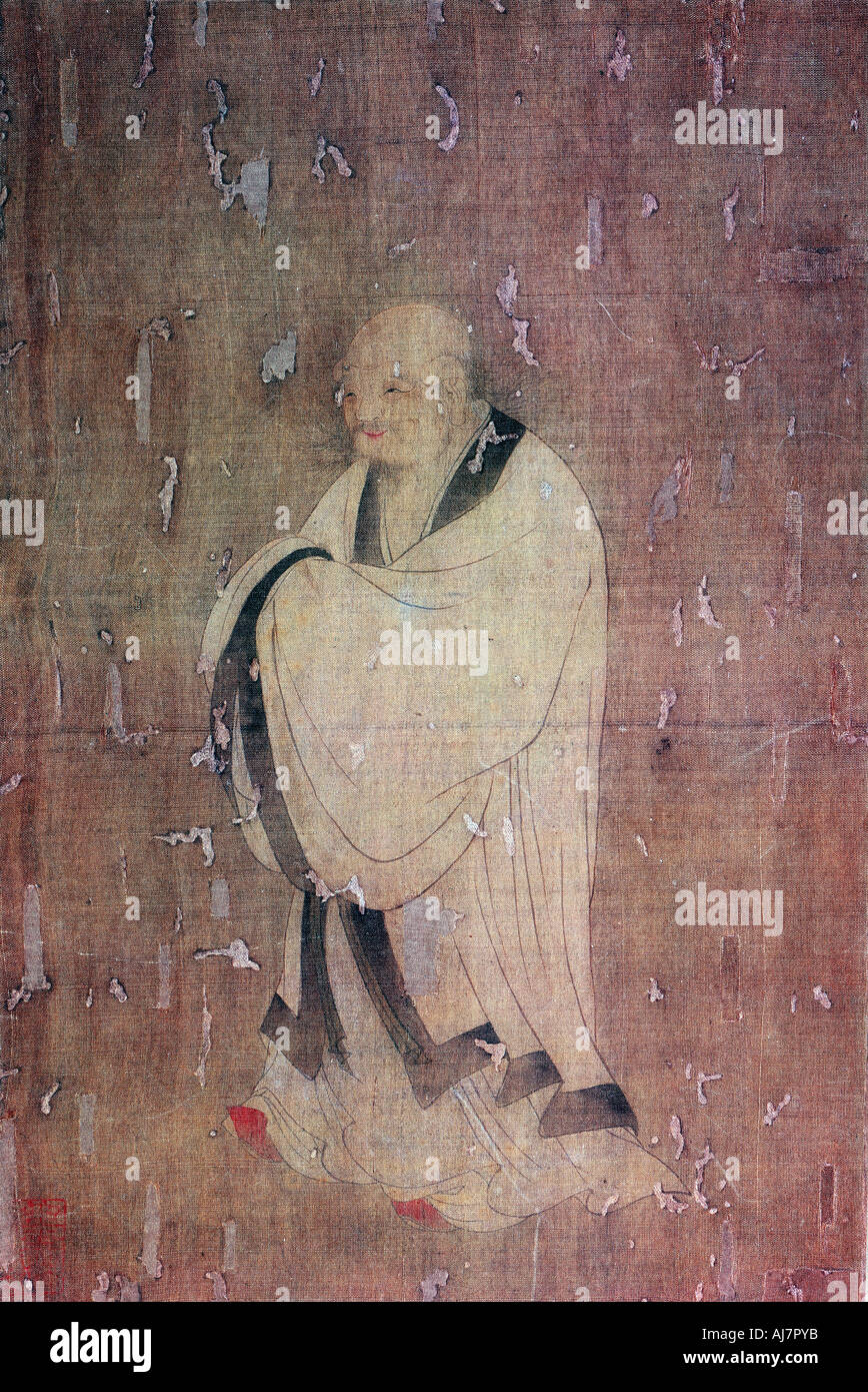 Lao-Tzu, chinesischer Philosoph und Salbei. Artist: Unbekannt Stockfoto
