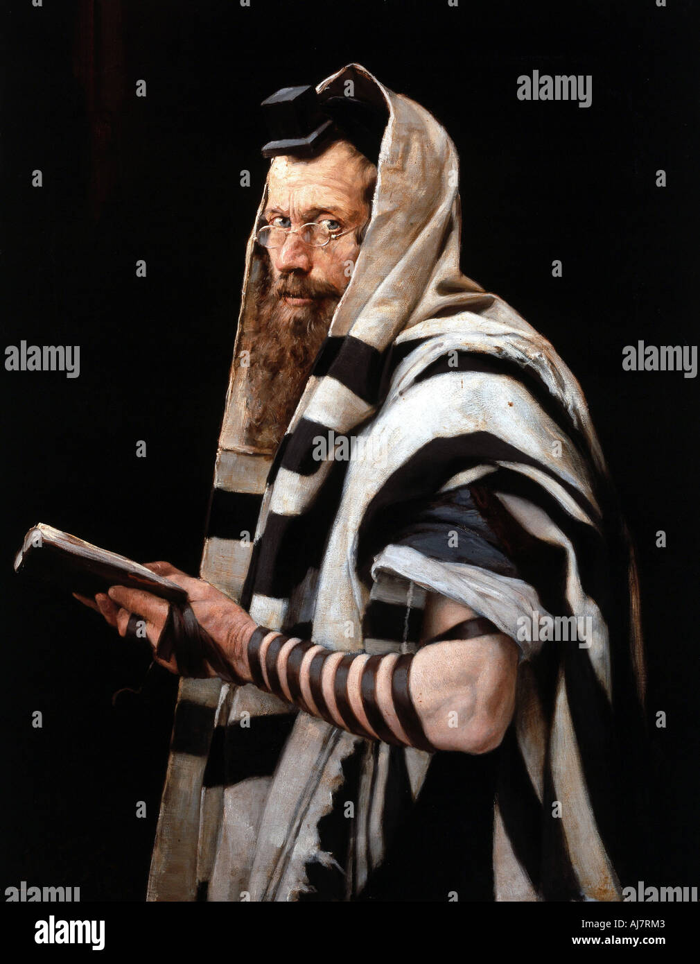 "Rabbi", 1892. Artist: Jan Styka Stockfoto