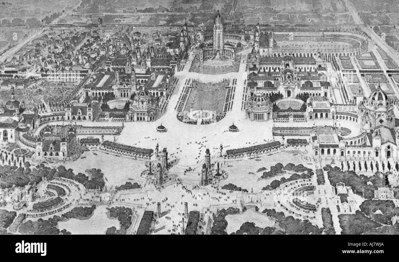 Panamerikanischen Ausstellung in Buffalo, USA, 1901. Artist: Unbekannt Stockfoto