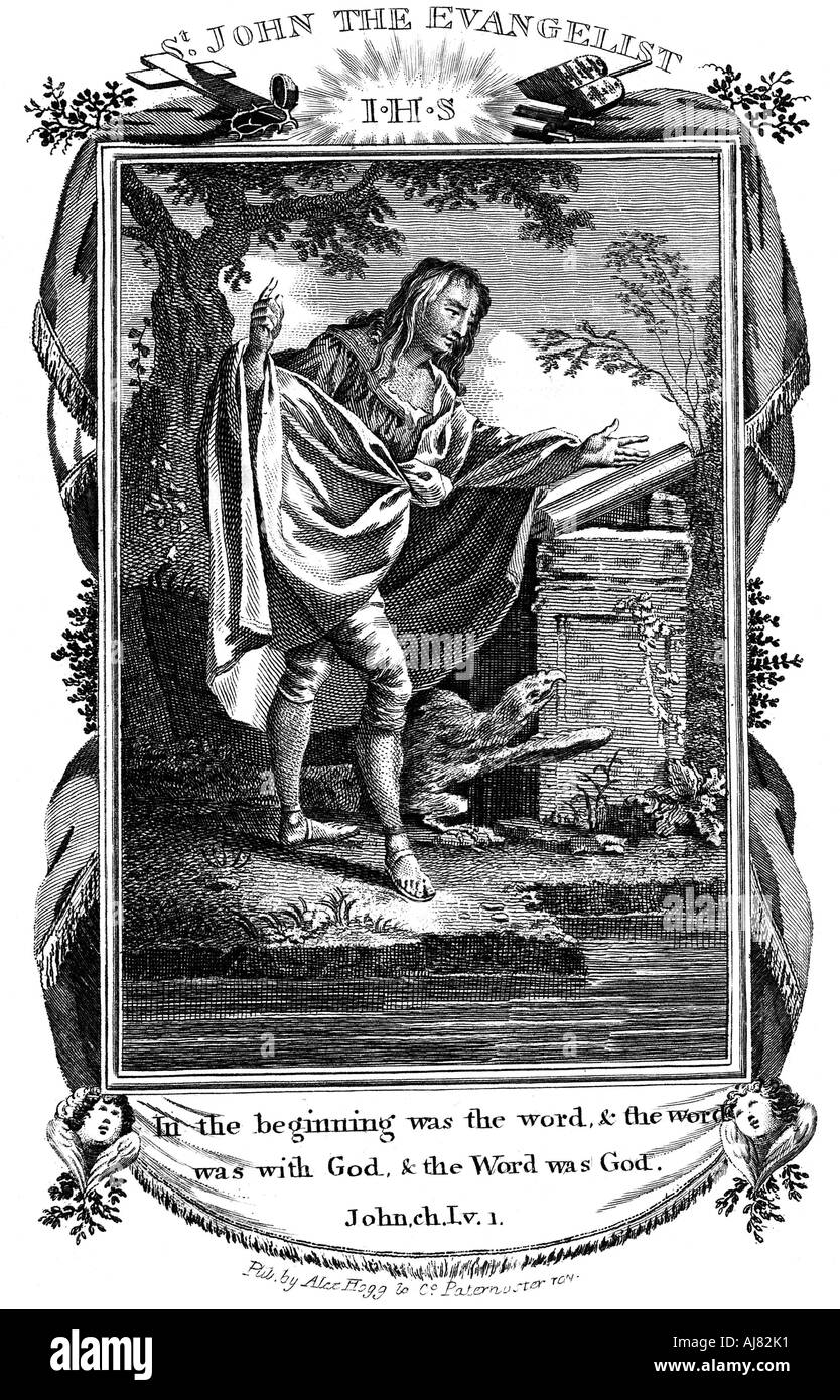 T der Evangelist Johannes', c 1808. Artist: Unbekannt Stockfoto