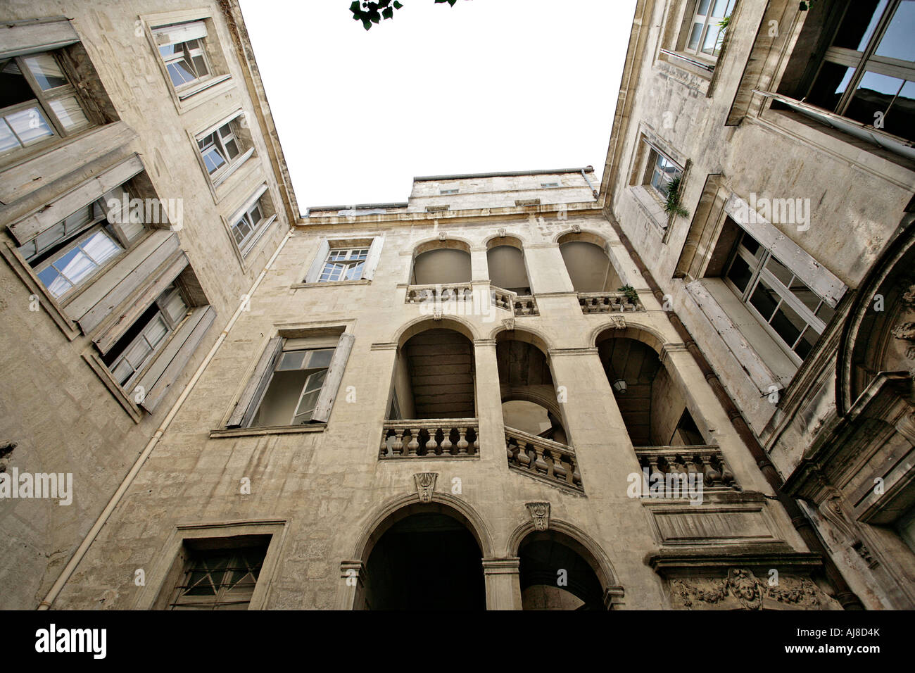 Hôtel des Trésoriers de la Bourse XVII XVIII century, Montpellier, France. Stockfoto