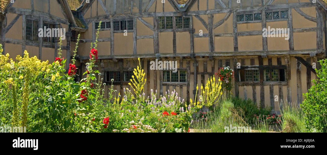 Stratford-upon-Avon Halle s Croft die Shakespere s Tochter Susanna und ihr Ehemann John Hall gehörte Stockfoto