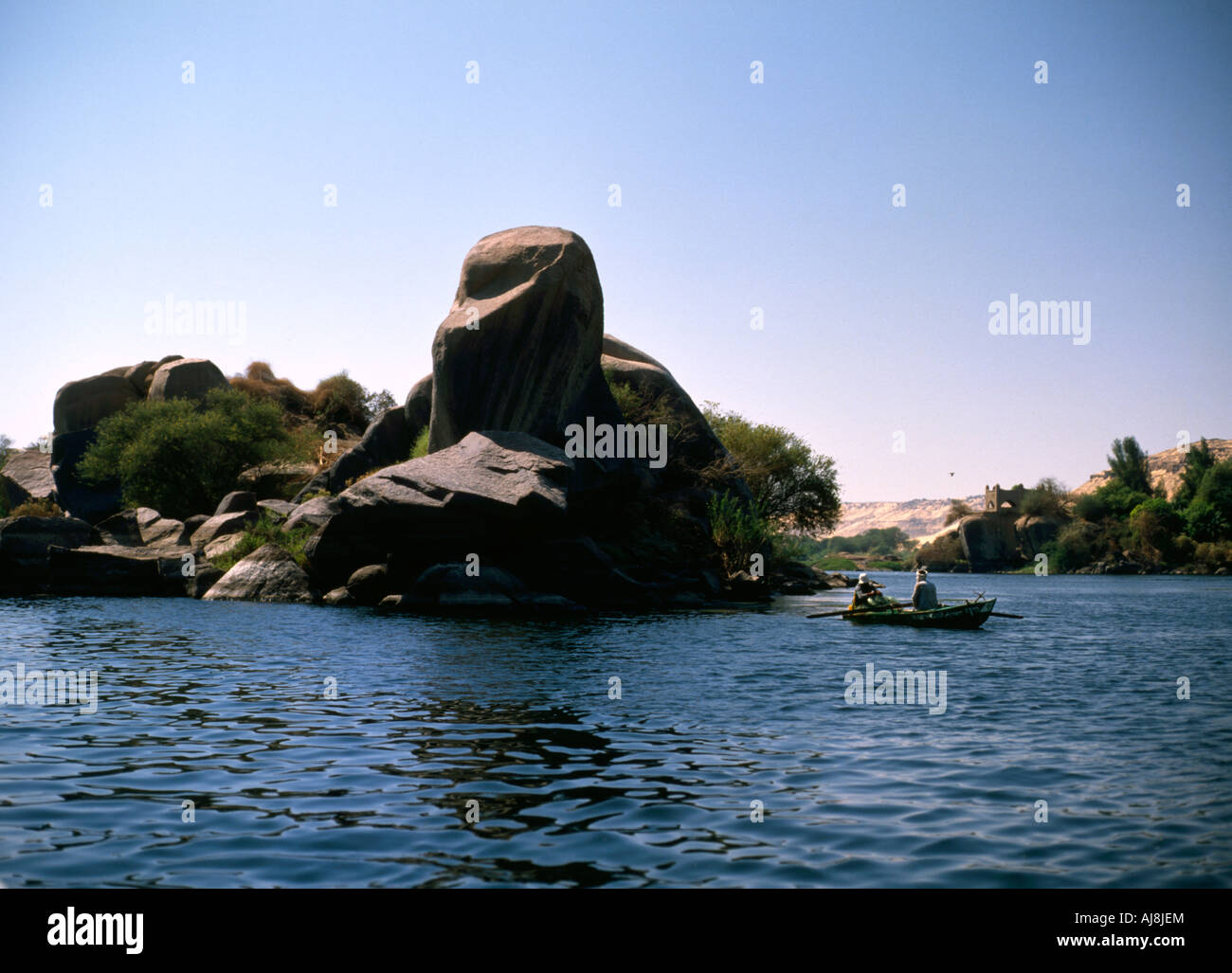 Elephant Island, Assuan, Ägypten Stockfoto