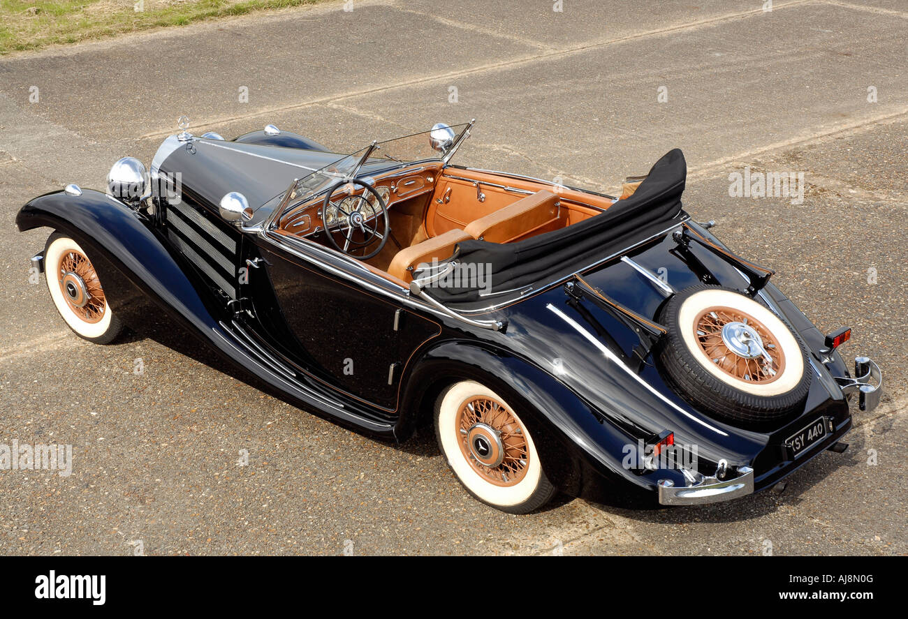 The Enchanting Rear View Of A Legend Unveiling The 1935 Mercedes Benz 500k Special Roadster
