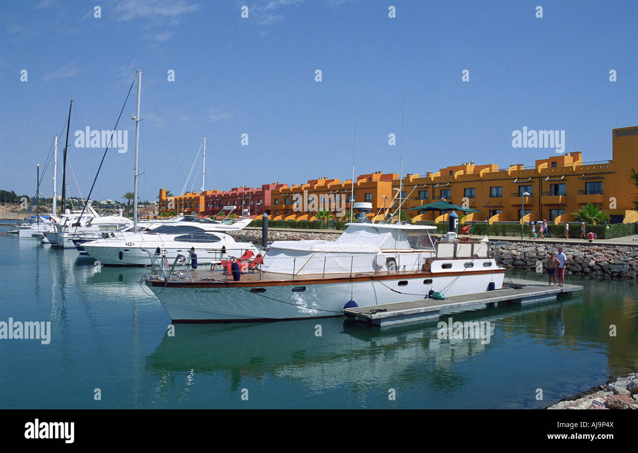 Marina de Portimao und Hotel Tivoli Arade, Algarve, Portugal, Sommer 2007 Stockfoto