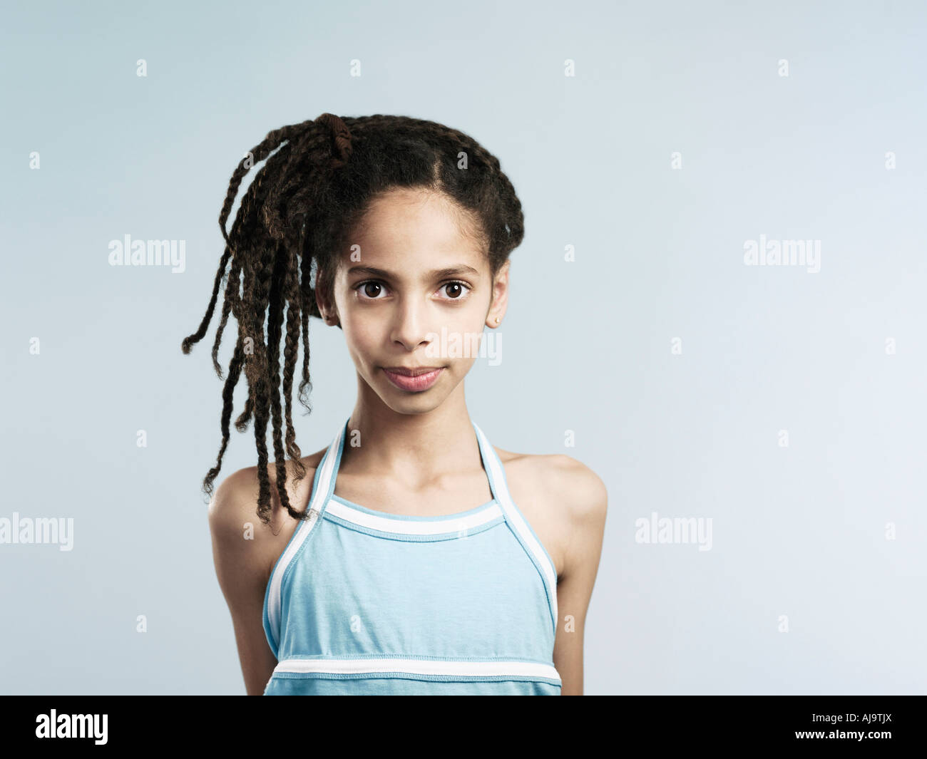 Porträt eines jungen Mädchens Stockfoto