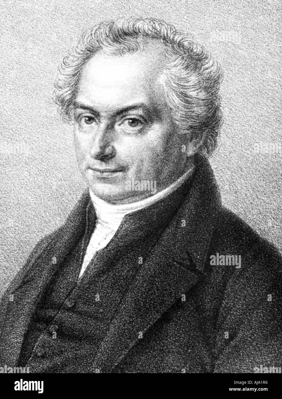 Mathias Heinrich Wilhelm Olbers, Deutscher Astronom und Physiker, 1864. Artist: Unbekannt Stockfoto