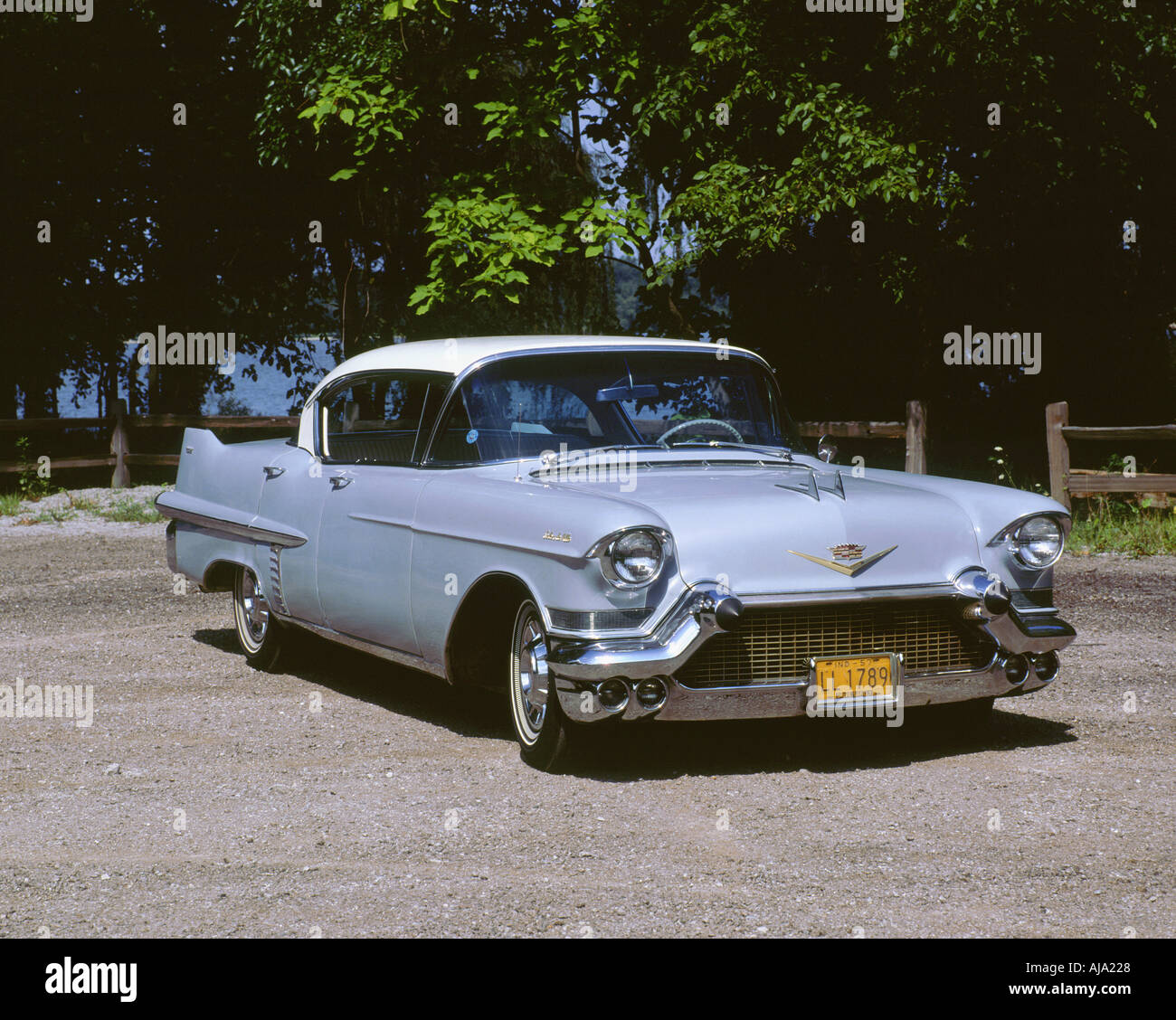 1957 Cadillac Sedan De ville Stockfoto