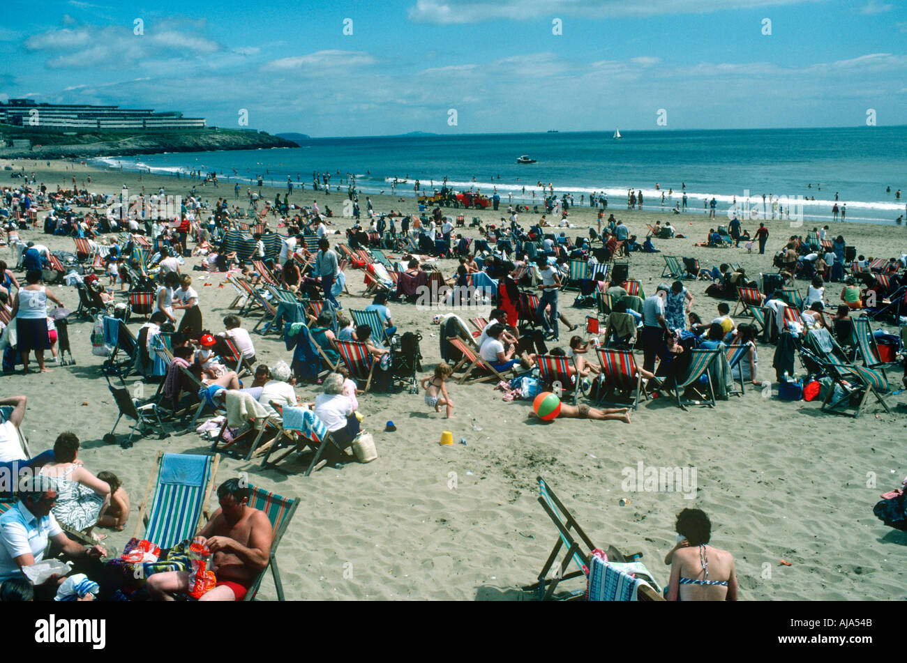 Uk Wales Cardiff Barry Island Beach Sb Stockfotografie Alamy